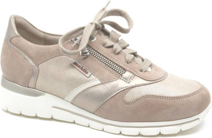 Mephisto EREEN~VP~~~~~~~~~~~~~~~~~~~~~~ Lage sneakersDames sneakers Wit beige