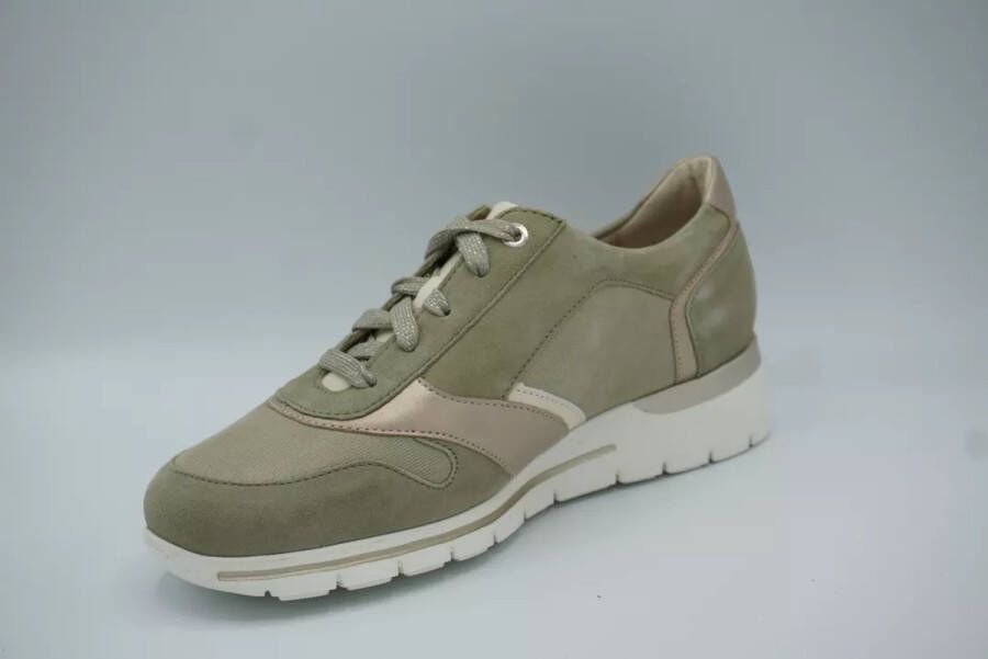 Mephisto EREEN 12292 15992 9553 7880 Khaki sneaker wijdte G