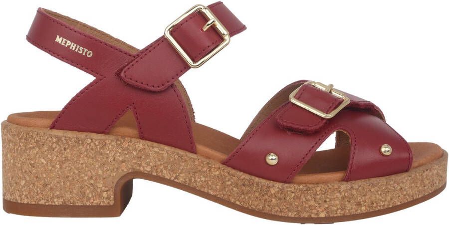 Mephisto Fedora dames sandaal rood