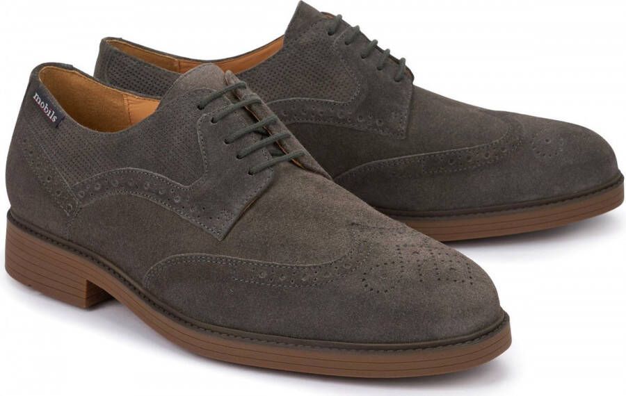 Mephisto Fernand Heren Veterschoen Donkergrijs Gray Heren