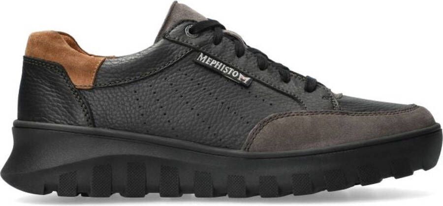 Mephisto Flynn heren sneaker grijs