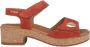 Mephisto Franka dames sandaal rood - Thumbnail 1