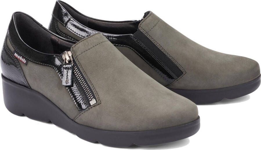 Mephisto Garence dames instapper grijs