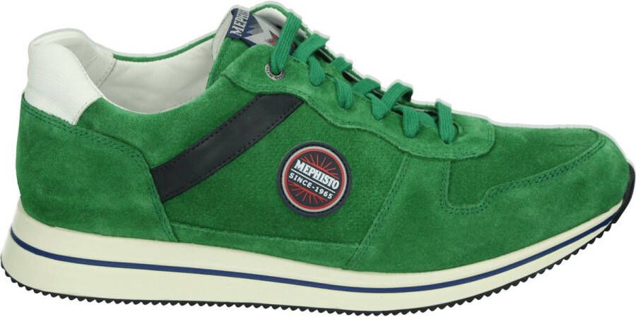 Mephisto GARRY VELSPORT Volwassenen Lage sneakersVrije tijdsschoenen Groen