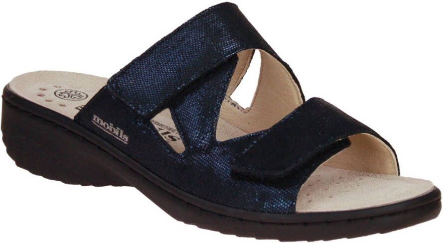 Mephisto Geva Slipper Blauw