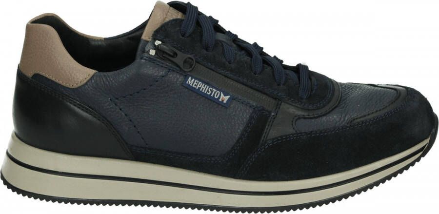 Mephisto GILFORD VELSPORT Volwassenen Heren sneakersVrije tijdsschoenen Kleur Blauw