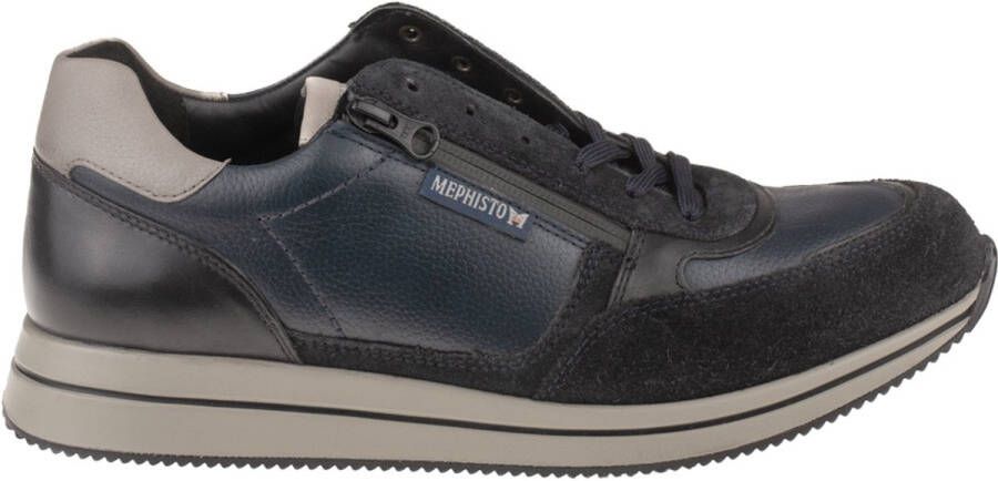 Mephisto GILFORD VELSPORT Vrije tijdsschoenenHeren veterschoenHeren sneakersCasual Blauw