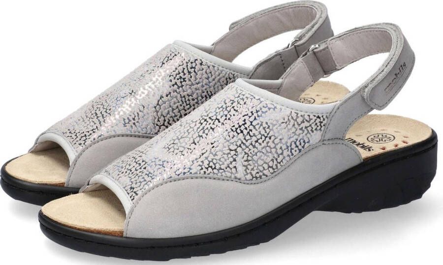 Mephisto Comfortabele Gisella damessandaal Gray Dames