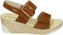 Mephisto GIULIA~VELCALF~~~~~~~~~~~~~~~~ Sandalen met hakDames Sandalen Cognac - Thumbnail 1