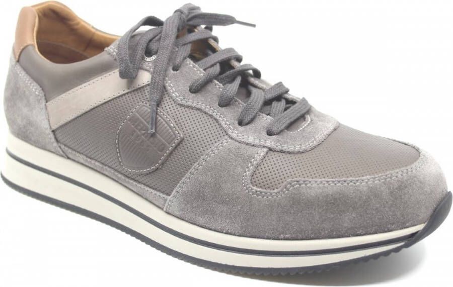 Mephisto GREG 3659 6159 6105 6135 Taupe combi heren sneaker wijdte G