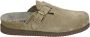 Mephisto HALINA SANDVEL Volwassenen Dames slippers Taupe - Thumbnail 1