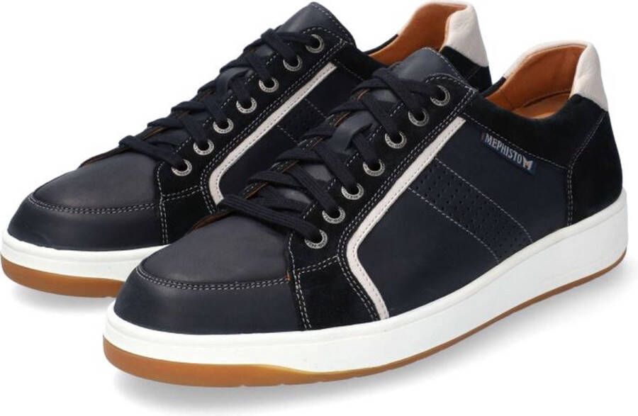 Mephisto Harrison heren sneaker blauw