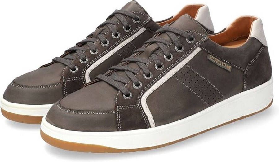 Mephisto Stijlvolle Harrison Sneaker voor Heren Gray Heren