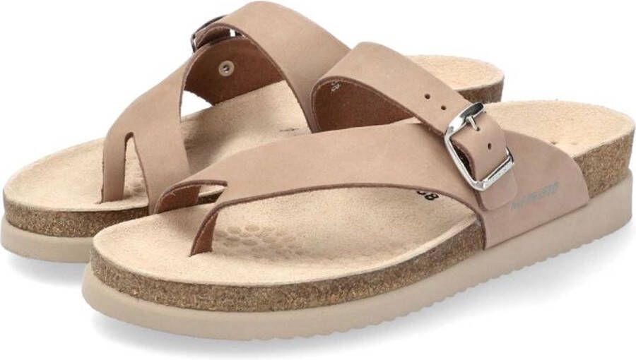 Mephisto Comfortabele Helen damessandaal Beige Dames