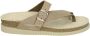 Mephisto HELEN SANDALBUCK Volwassenen Dames slippers Kleur Wit beige - Thumbnail 1
