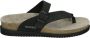 Mephisto HELEN SANDALBUCK Volwassenen Dames slippersMoederdag Kleur: Zwart - Thumbnail 1