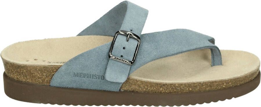 Mephisto HELEN SANDALVEL Volwassenen Dames slippers Blauw