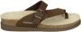 Mephisto HELEN SCRATCH Volwassenen Dames slippers Kleur: Bruin - Thumbnail 1