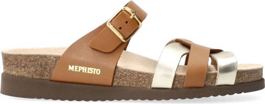Mephisto Comfortabele damesandaal met verstelbare band Brown Dames