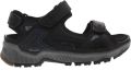 Mephisto Allrounder Sandalen Honduras Zwart Imitatie Leer Verwisselbaar Voetbed - Zwart