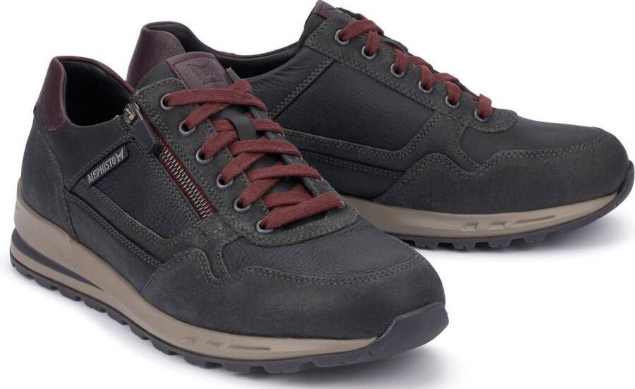 Mephisto heren sneaker grijs