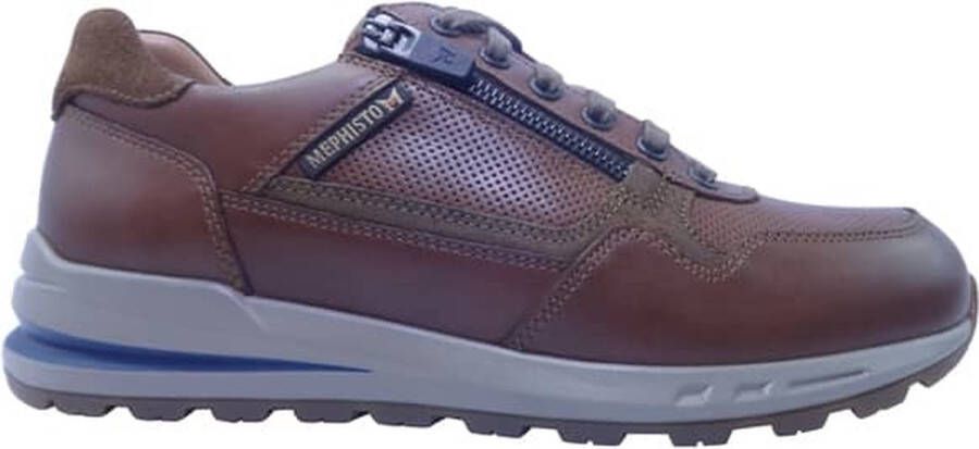 Mephisto BRADLEY RANDY Volwassenen Heren sneakersVrije tijdsschoenen Kleur: Cognac