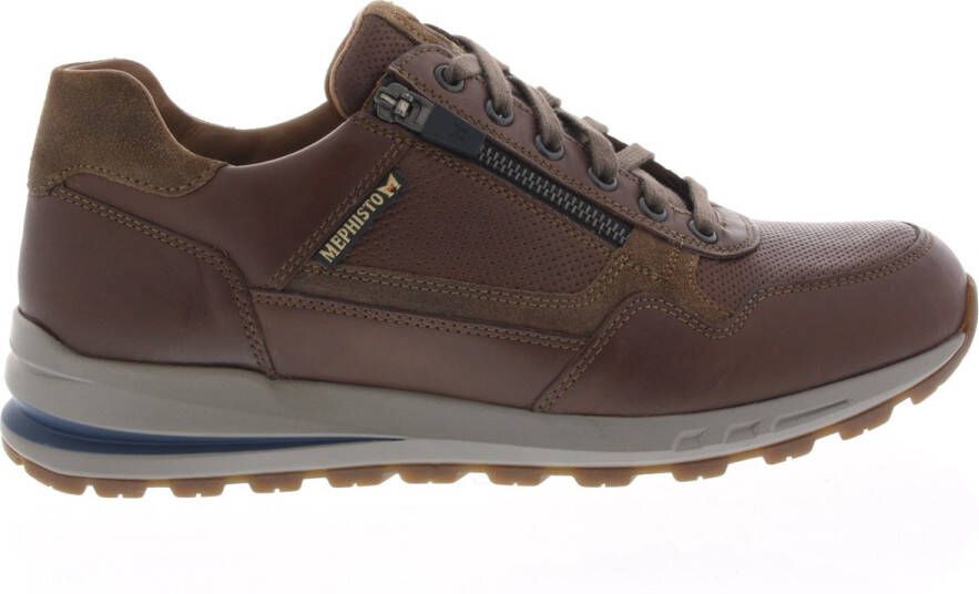 Mephisto BRADLEY~RANDY~~~~~~~~~~~~~~~~~ Vrije tijdsschoenenHeren veterschoenHeren sneakersCasual Cognac