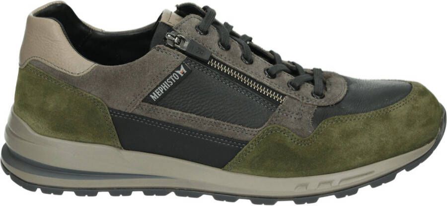 Mephisto BRADLEY VELSPORT Volwassenen Heren sneakersHeren veterschoenVrije tijdsschoenen Groen