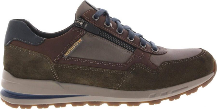 Mephisto Bradley 3619 151 124 1545 heren sneakers groen