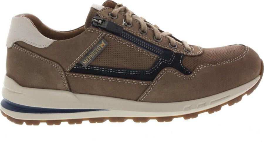 Mephisto BRADLEY NOMAD Volwassenen Heren sneakersVrije tijdsschoenen Kleur: Taupe - Foto 2