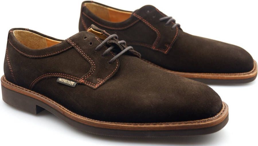 Mephisto Heren Veterschoenen Bruin