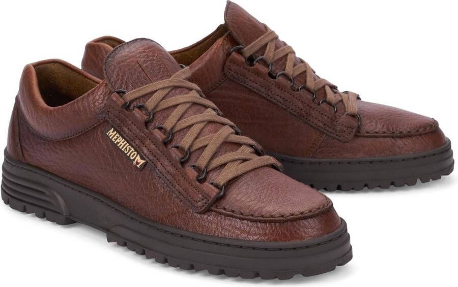 Mephisto Bruine Veterschoenen voor Mannen