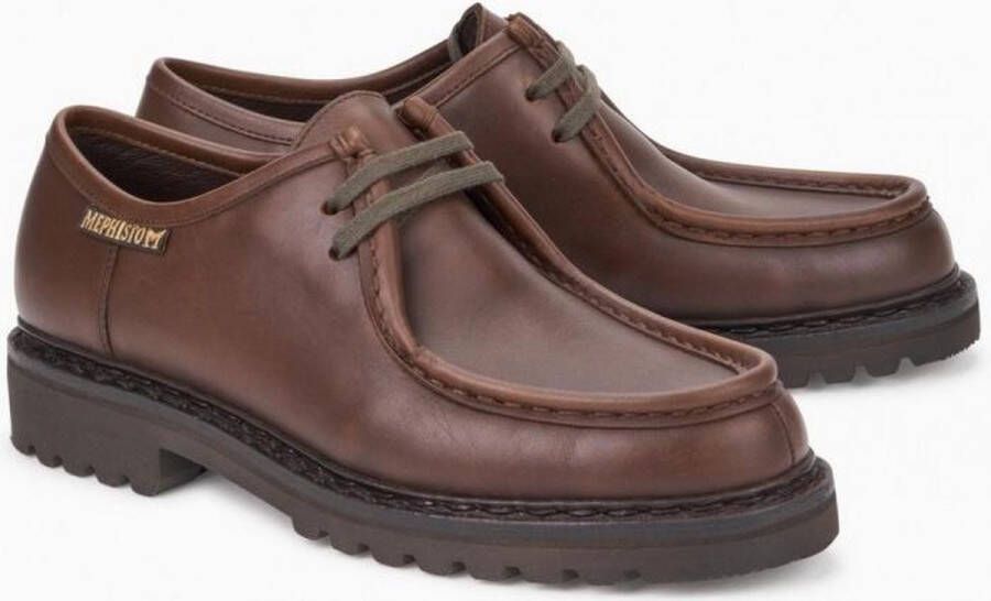 Mephisto Heren Veterschoenen Bruin