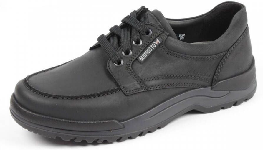 Mephisto CHARLES~GRIZZLY~~~~~~~~~~~~~~~ Vrije tijdsschoenenHeren veterschoenHeren sneakersCasual Zwart