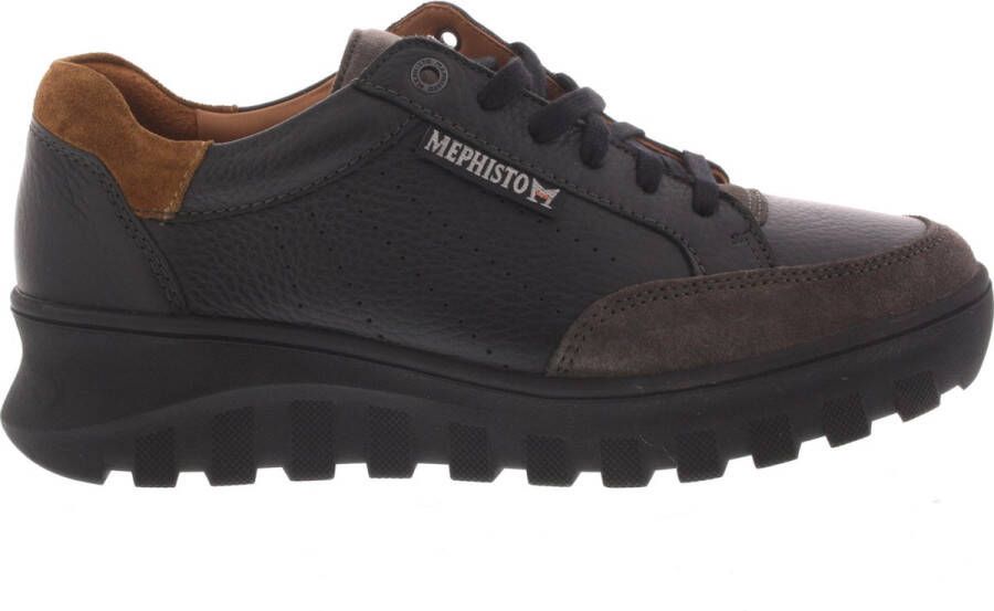 Mephisto Heren Veterschoenen Flynn Graphite Antraciet