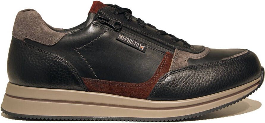 Mephisto Heren Veterschoenen Gilford Black Zwart (10)