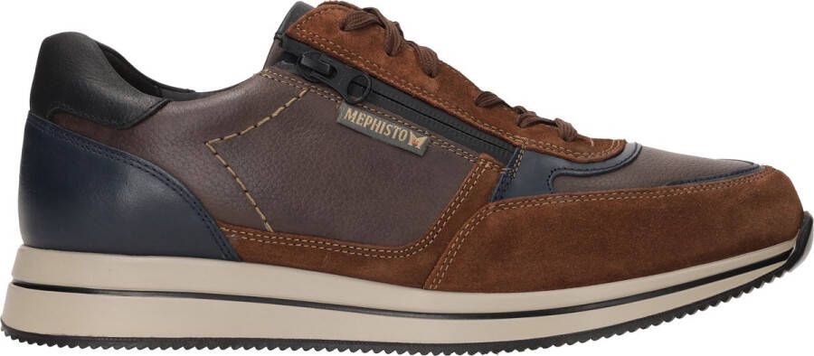Mephisto Heren Veterschoenen Gilford Brown Bruin ½