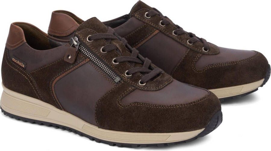 Mephisto Herve heren sneaker bruin