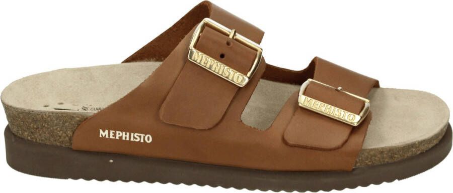 Mephisto HESTERSCRATCH Dames slippers Cognac