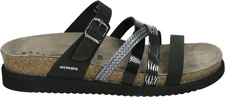 Mephisto HULEDA Volwassenen Dames slippers Kleur Zwart