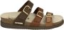 Mephisto HYACINTA 3431 3478 3451 Bruin combi slipper - Thumbnail 2