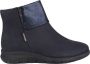 Mephisto Warmgevoerde brede pasvorm enkellaars Blauw Blue Dames - Thumbnail 5