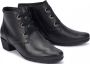 Mephisto Zwarte Enkellaars voor Dames Isabelle Black Dames - Thumbnail 1