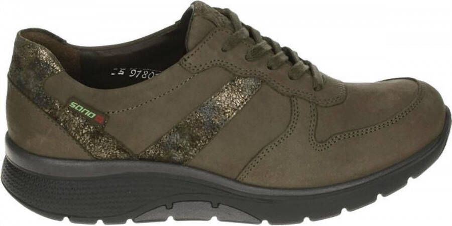 Mephisto ISALYS BUCKSOFT SANO Volwassenen Dames veterschoenen Kleur: Groen