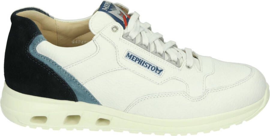 Mephisto JANSEN~OREGON~~~~~~~~~~~~~~~~~ Lage sneakersVrije tijdsschoenen Heren sneakers Wit beige