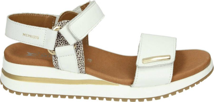 Mephisto JEANIE~CEYLAN~~~~~~~~~~~~~~~~~ Sandalen met hakDames Sandalen Wit beige