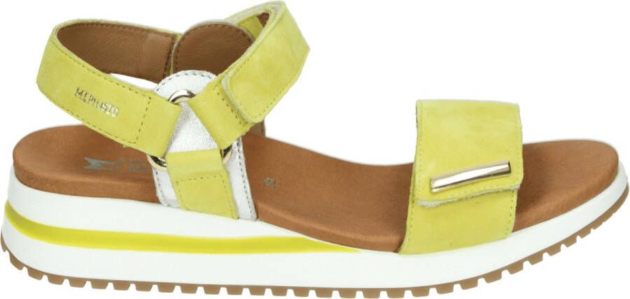 Mephisto JEANIE~VELCALF~~~~~~~~~~~~~~~~ Sandalen met hakDames Sandalen Geel