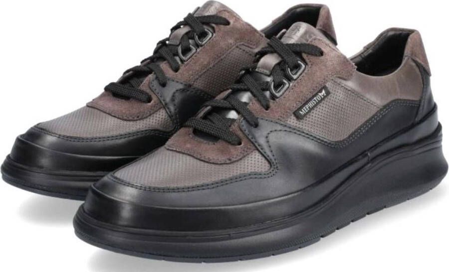 Mephisto Julien Veterschoen voor Heren Black Heren