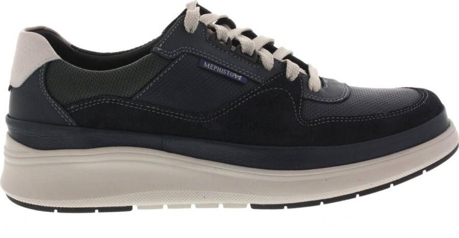 Mephisto JULIEN Volwassenen Heren sneakersVrije tijdsschoenen Kleur: Blauw