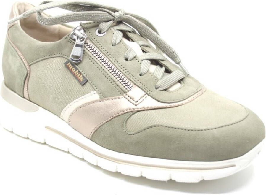 Mephisto EREEN 12292 15992 9553 7880 Khaki sneaker wijdte G